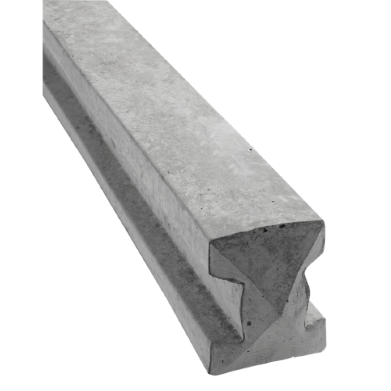 Steel reinforced concrete Fence posts
